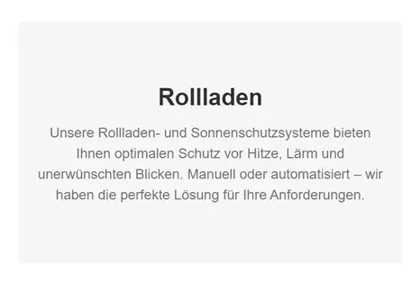 Rollladen in  Westendorf