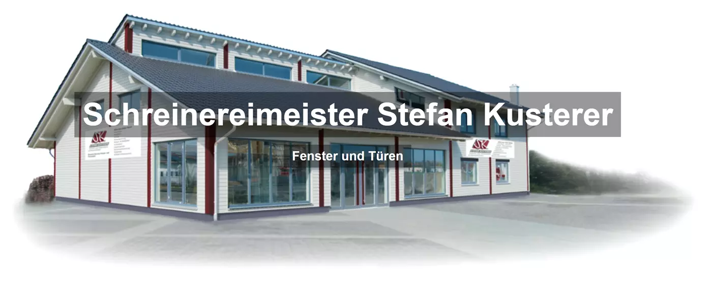 Haustüren Pähl: ↗️Stefan Kusterer - ☎️Fensterbau, Wintergarten, Insektenschutz, Schreinerei